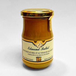 MOUTARDE AU MIEL ET AU VINAIGRE BALSAMIQUE