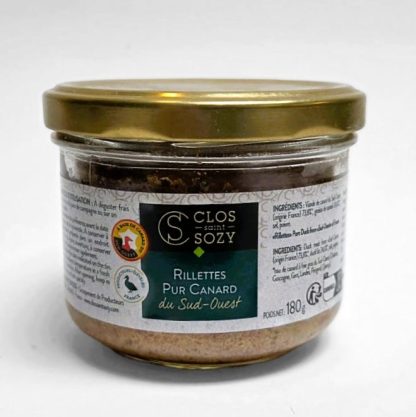 RILLETTES PUR CANARD