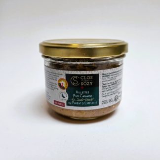 RILLETTES PUR CANARD AU PIMENT