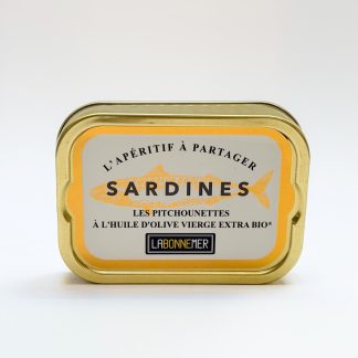 PETITES SARDINES À L'HUILE D'OLIVE