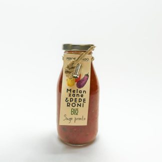 SAUCE TOMATE POIVRONS ET AUBERGINES 260G