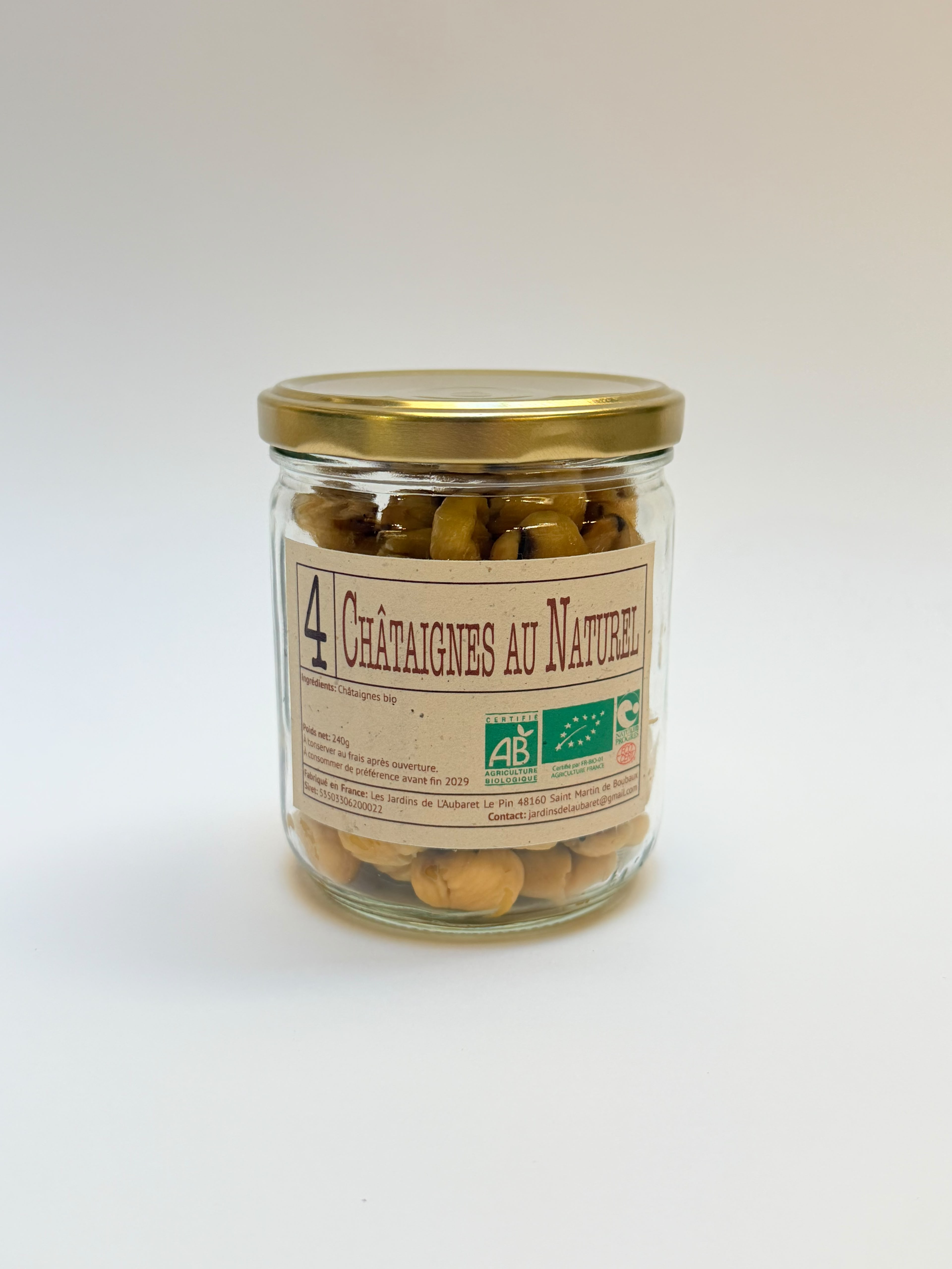 CHÂTAIGNES AU NATUREL
